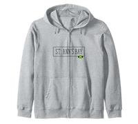 Bahía de Santa Anna País Jamaica Viaje familiar Jamaicano Hombres Mujeres Sudadera con Capucha