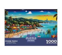 bahía Holiday 1000 Pieces Jigsaw Puzzles For Adults Family Challenge Toys Stress Relieving Entertainment Exercise The Memory of The Brain for Adults and Kids, Age 12 Years Up 38x26cm/1000pcs