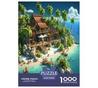 bahía Holiday Puzzle Imposible,desafío for Adults Juego EduGatoivo 1000 Piezas Obra De Arte De Juego De para Adultos Y Niños A Partir De 12 Años 70x50cm/1000pcs