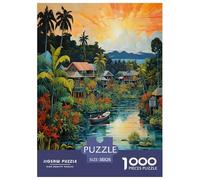 bahía Holiday Rompecabezas Imposible,desafío for Adults Juego EduGatoivo 1000 Piezas Obra De Arte De Juego De para Adultos Y Niños Mayores De 12 Años 38x26cm/1000pcs