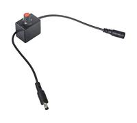 BAHJKASD Regulador de velocidad ajustable 5V 24V 3A Regulador de velocidad del motor para ventiladores de refrigeración, bombas motores con 15cm