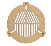 Bahtinov Máscara de Enfoque, Máscara de Bahtinov Máscara de Enfoque Telescopio Acrílico Máscara de Enfoque Soporte Lente de Objetivo de 60 a 90 Mm, para Astrofotografía Accesorios para Telescopios Ast
