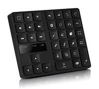 Bahwphry Teclado de dibujo Bluetooth, teclado de dibujo de 35 teclas, teclado inalámbrico recargable para procrear y gráficos de atajos de dibujo