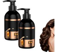 Bai Hei Ke - Champú con extracto de planta de jengibre, champú anticaída para el cabello, fortalece la raíz del cabello, champú a base de hierbas anticaspa, para todo tipo de cabello (2 unidades)