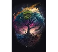 Baibexing Pósteres Abstractos De Vida, Árboles, Plantas, Galaxias Y Cielos. Láminas, Lienzos, Pinturas, Arte Mural, Decoración Natural Para Sala De Estar Y Hogar A8 30X40Cm Sin Marco