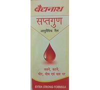 Baidyanath Aceite de saptagun (50 ml), paquete de 2