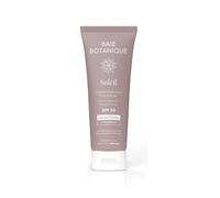 Baie Botanique Soleil - Protector solar mineral orgánico SPF 50 para cara y cuerpo, no tóxico, espino cerval de mar y caléndula, natural y vegano, sin filtro químico, seguro para arrecifes, amplio