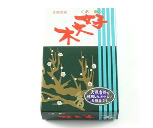 Baieido Kobunboku Flor De Ciruelo Japonés Regulares Florales Varitas De Incienso - Caja Grande De 250 Palos, 30 Minutos por Barra