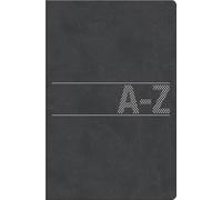 Baier Schneider Agenda Direcciones Libro Teléfono, 384, cubierta blanda suave, 100 x 140 x 10 mm, negro