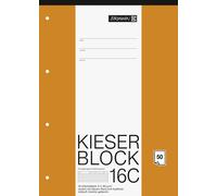 Baier & Schneider - Bloc de papel para cartas (tamaño A4, 50 unidades), color blanco