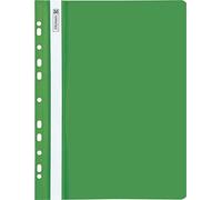 Baier & Schneider - Carpeta (perforada, plástico, 240 x 313 mm), color verde