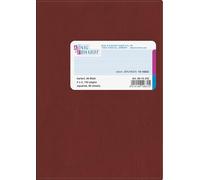 Baier & Schneider - Libro de cuentas cuadriculado, cubierta de plástico, (A6, 105 x 148 mm, 96 páginas), color azul claro