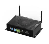 Baieyu Industrial Mini PC, Mini computadora Core i7-10810U, 16 GB de RAM, 1 TB de SSD, HD DP, Triple Pantalla, WiFi, BT, USB 3.0, 2 RS232, GPIO, Mini PC de Escritorio Industrial Soporte Linux/Ubuntu