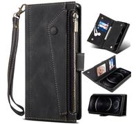 BaiFu Carcasa Billetera Funda para Huawei Mate 80 Pro, Bloqueo RFID, Flip Wallet Case Magnético para Huawei Mate 80 Pro Cover-Negro