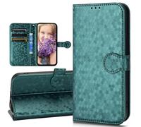 BaiFu - Carcasa para Tecno Spark 50 4G, magnético Wave Dot Flip Funda de piel multifunción para Tecno Spark 50 4G-05