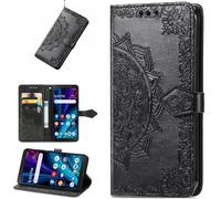 BaiFu Flores de Mandala Funda para Samsung A56 5G/A36 5G/37, Soporte, Cierre magnético Cover, Ranura para Tarjeta Wallet Case para Samsung A56 5G/A36 5G/37-03