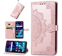 BaiFu Flores de Mandala Funda para Samsung A56 5G/A36 5G/37, Soporte, Cierre magnético Cover, Ranura para Tarjeta Wallet Case para Samsung A56 5G/A36 5G/37-01