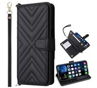 BaiFu Funda para Realme C71 4G India, Case Acolchada Tipo Cartera con Correa para la muñeca, Case magnética para Realme C71 4G India-01