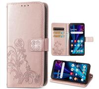 BaiFu Funda para TCL 605/TCL 60 SE, Patrones de la Suerte Stand Cover, Magnético Wallet Case Adecuado para TCL 605/TCL 60 SE-01