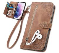 BaiFu Funda para TCL NxtPaper 60 Ultra, Cremallera Bolsillo Cover, Billetera con Soporte, Carcasa para TCL NxtPaper 60 Ultra-001