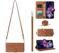 BaiFu Funda para ZTE Blade V80 Design, Case Acolchada Tipo Cartera con Correa para la muñeca, Case magnética para ZTE Blade V80 Design-06