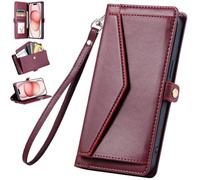 BaiFu Funda Tipo Cartera para Motorola Moto G100 5G 2025, Bolsillo Tipo Cartera con Correa para la muñeca, Funda para Motorola Moto G100 5G 2025-03