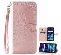 BaiFu Fundas para Honor Power2 Tarjetero y Pulsera, Magnetico Wallet Case, Cartera Carcasa para Honor Power2 los Mujere-08