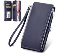 BaiFu Fundas para Motorola Moto G100 5G 2025, Funda Tipo Cartera con Cremallera, 8 Ranuras para Tarjetas Case para Motorola Moto G100 5G 2025-02