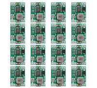 BAIFULAI 16 unidades DC-DC 3 A Buck Converter: 22 × 17 mm MP1584EN Step Down Ajustable Convertidor Mini Step Down Module 4.5-28V hasta 0.8-20V para DIY Power Supply y Comunicación