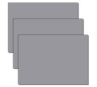 BAIFULAI 3 gomas de sello para láser, goma de sello A4 para láser, hoja de sello de goma de 2,3 mm de grosor, sello de goma para láser para tinta, bloques de manualidades hechos a mano, sello de