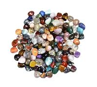 BAIFULAI 800 g de Piedras Preciosas para Niños: 2-3 cm, Mezcla de Colores Naturales, Piedras Semipreciosas para Niños, Decoración, Juego de Piedras Preciosas