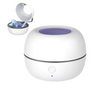 BAIFULAI Esterilizador de chupete portátil: esterilizador de chupete UV recargable USB, mini esterilizador portátil de UV desinfectante para chupetes, tapones para los oídos y otras piezas pequeñas