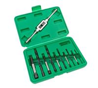 BAIFULAI Juego de 11 extractores de tornillos con juego de brocas e incluye juego de extractor izquierdo, extractor de tornillos, extractor de tornillos para aflojar y quitar tornillos fijos o rotos