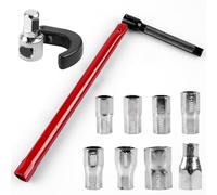 BAIFULAI Llave de tuerca, llave de acero de calidad 8-17 mm, llave de grifo, llave de grifo, herramienta universal, herramienta para grifo de lavabo