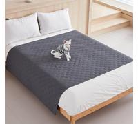 BAIFULAI Manta impermeable para perros, 200 x 130 cm, alfombrilla antideslizante para perros y gatos, protector de sofá/cama para perros grandes y pequeños, manta protectora reversible resistente a