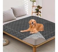 BAIFULAI Manta impermeable para perros de 200 x 130 cm, alfombrilla antideslizante, protector de sofá/cama reversible para perros grandes y pequeños