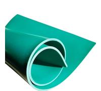 BAIFULAI Placa de linóleo de goma blanda 2A4+A5+2A6, 5 unidades de linóleo de goma blanda, placas de linóleo verde, linograbado de PVC para sellos, manualidades y proyectos de impresión