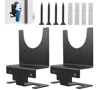 BAIFULAI Soporte para amoladora angular, 2 unidades, soporte de pared para amoladora angular, acero al carbono, accesorios para cortadores, pulidores, garaje y lugar de trabajo, para todas las marcas