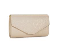 BAIGIO Bolsos Fiesta Sobre para Mujeres, Elegante Clutch Monedero del Banquete de Boda,Bolso Bandolera Mujer Boda Invitada,Handbag para Prom/Fiesta Boda Exterior/Cumpleaños (A-Dorado)