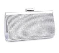 BAIGIO Ceremonia de mujer de embrague, Bolso de mano de noche Bolso de mano con estilo Mini Bolso de hombro de Bling de Rhinestone Fiesta Fiesta Cóctel