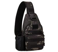 BAIGIO Tactical Sling Backpack Bag for Men Molle Crossbody Shoulder Bags Military EDC Chest Pack One Strap Daypack