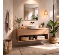 Baikal Espejo de Baño | 70x80cm | Espejo Baño Rectangular | Varias Medidas Disponibles | Opción con y Sin LED.