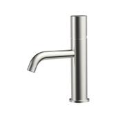 BAIKAL Grifo Lavabo Monomando en Acero Inoxidable SUS304. Grifo Cromado. Grifo Agua Fría/Caliente. Ahorro de Agua. Fácil Instalación. Modelo ROMA