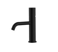 BAIKAL Grifo Lavabo Monomando en Acero Inoxidable SUS304. Grifo en Negro Mate. Grifo Agua Fría/Caliente. Ahorro de Agua. Fácil Instalación. Modelo ROMA