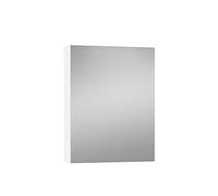 Baikal Mueble Camerino con Espejo, Armario Auxiliar de Baño Multiusos, Opción con o sin Luz LED. Mueble de Pared de fácil colocación. Armario MONTADO. Acabado Blanco. Camerino 60 cm