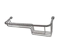 BAIKAL Toallero de Baño. Repisa Portagel. Estante de Ducha. Toallero de Barra con Taladro. Fácil instalación. Accesorios de Baño. 55cm Cromado.