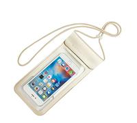 Baikeen Funda impermeable para teléfono, IPX8, impermeable, para iPhone 14 Plus/14 Pro Max/13 Pro Max/13 Pro/13/12 Pro Max/11 Pro Max/Xs Max a 6.9 pulgadas, para natación, kayak (dorado)