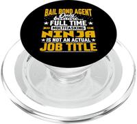 Bail Bond Agent Job Title - Funny Bail Bond Representative PopSockets PopGrip para MagSafe