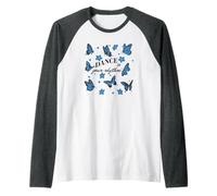 Baila a tu Ritmo Boho Butterfly Camiseta Manga Raglan
