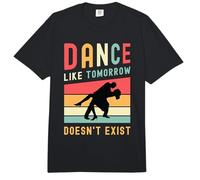 Baila como si mañana no Existe Movimiento de Baile en la Pista de Baile Comfort Colors Adult Heavyweight T-Shirt